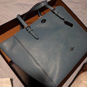 Coach Laptop Tote in Crossgrain Leather